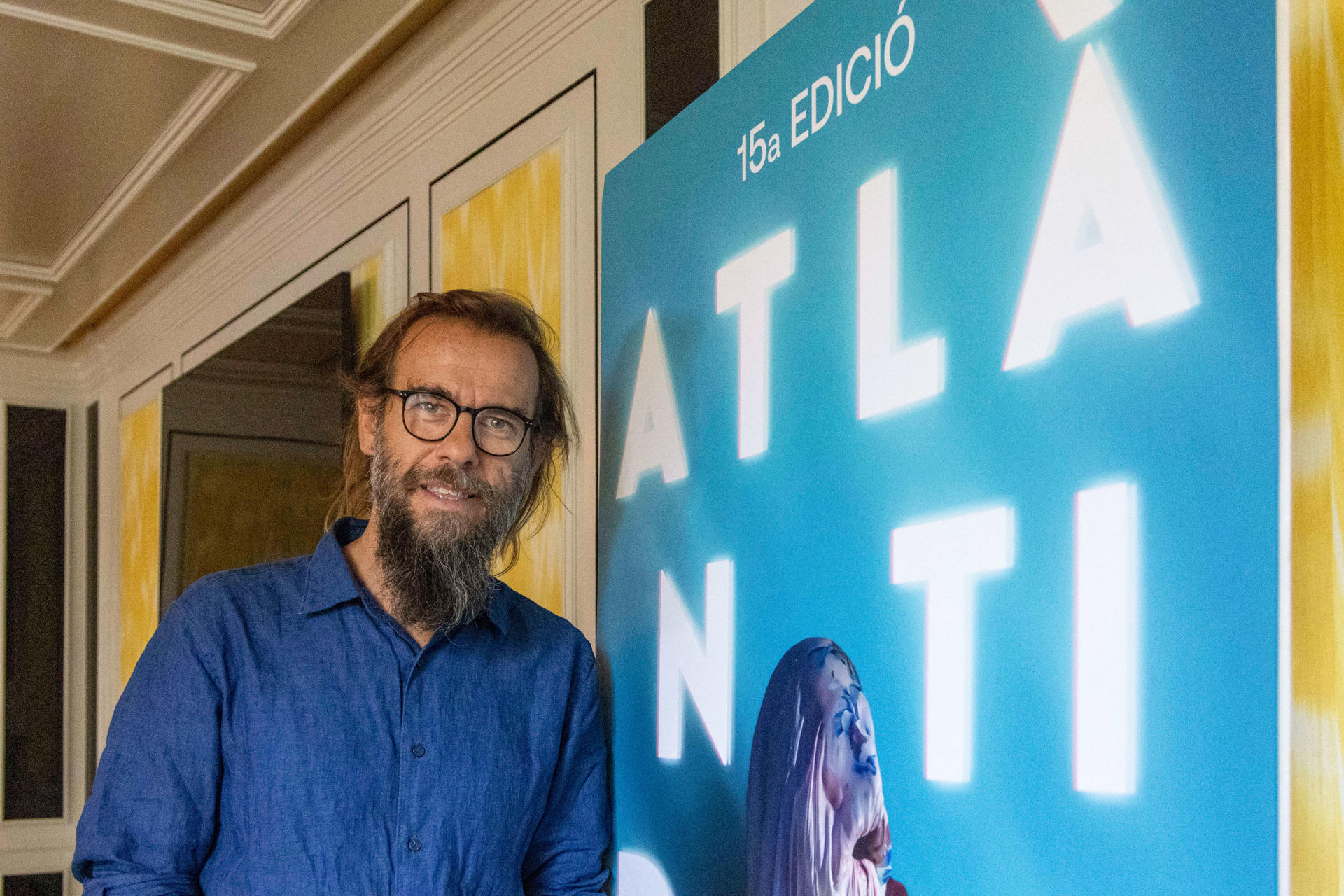 Entrevista con el director Andrea Segre que presenta la película La gran ambición en el Festival de cine Atlàntida Mallorca Film Fest ,15ª edición.- EFE/CATI CLADERA