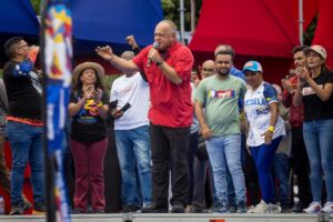 Imagen de archivo del ministro de Interior y Justicia de Venezuela, Diosdado Cabello. EFE/ Miguel Gutiérrez