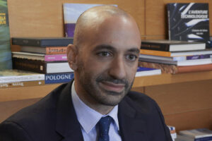 Imagen de archivo del ministro francés de Asuntos Europeos, Benjamin Haddad. EFE/EPA/CHRISTOPHE PETIT TESSON