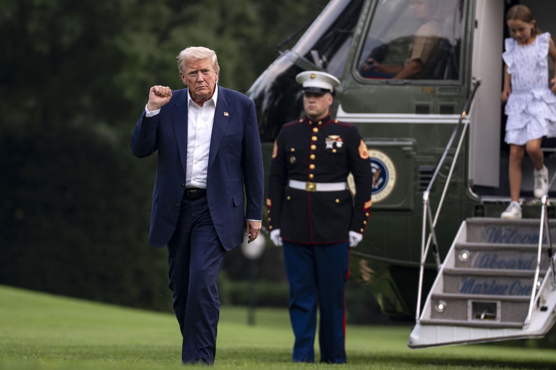 Presidente, Donald Trump. EFE/EPA/BONNIE CASH / POOL