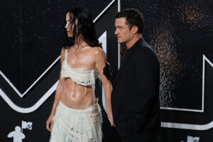 Imagen de archivo de la cantante Katy Perry junto al actor Orlando Bloom. EFE/ Octavio Guzmán