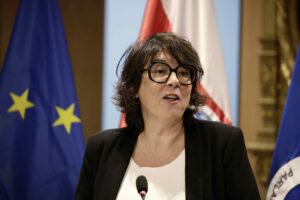 Foto de archivo de la eurodiputada española Diana Riba i Giner. EFE/ Jeffrey Arguedas