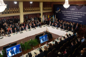 Fotografía de archivo de la cumbre semestral de presidentes de los países del Mercosur. EFE/ Sofía Torres