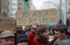 Protesta a favor del aborto en Madrid. EFE Archivo Víctor Lerena