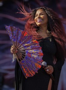 La cantante estadounidense Chaka Khan, en una imagen de archivo. EFE/EPA/CJ GUNTHER