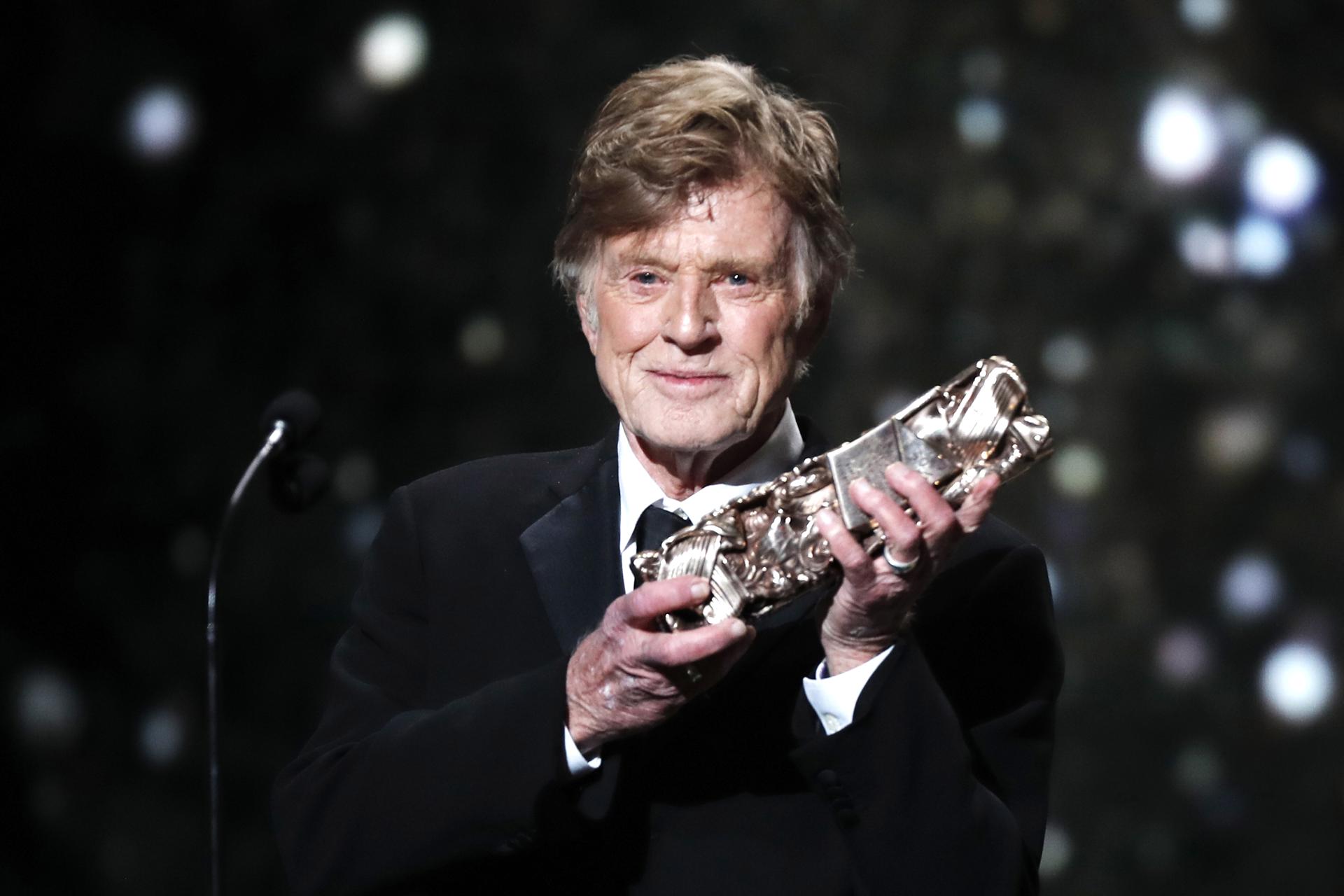 Fotografía de archivo que muestra al actor y director estadounidense Robert Redford. EFE/CHRISTOPHE PETIT TESSON/