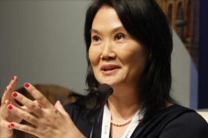 Foto de archivo de la política peruana Keiko Fujimori. EFE/José Manuel Vidal
