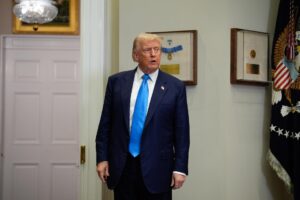 Washington, 30/07/2025.- El presidente de Estados Unidos, Donald Trump, fotografiado en la Casa Blanca. EFE/EPA/YURI GRIPAS / POOL