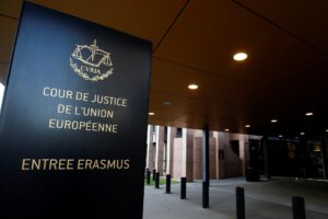 Fotografía de archivo del Tribunal de Justicia de la Unión Europea en Luxemburgo. EFE/EPA/JULIEN WARNAND