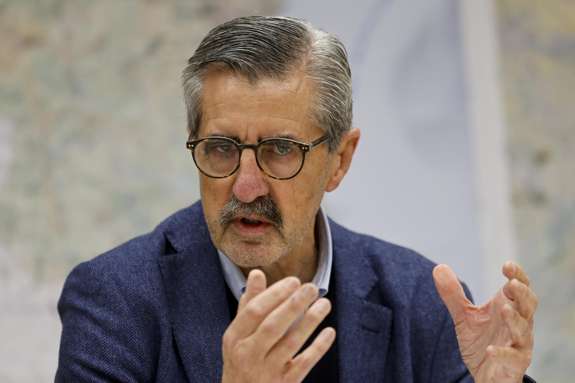El ya excomisionado Especial del Gobierno para la Reconstrucción y Reparación de los daños provocados por la Dana, José Maria Àngel Batalla, en una imagen de archivo.  EFE/ Ana Escobar