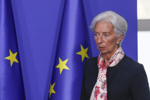 Imagen de archivo de la presidenta del Banco Central Europeo, Christine Lagarde.EFE/ Lavandeira Jr