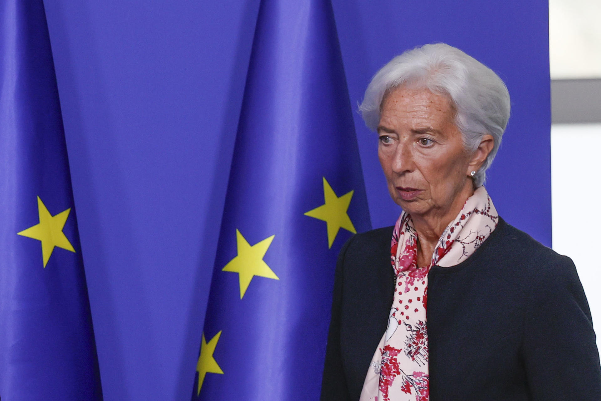 Imagen de archivo de la presidenta del Banco Central Europeo, Christine Lagarde.EFE/ Lavandeira Jr