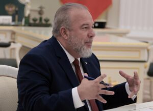 Fotografía de archivo del primer ministro de Cuba, Manuel Marrero. EFE/EPA/MIKHAIL METZEL / SPUTNIK / KREMLIN POOL MANDATORY CREDIT