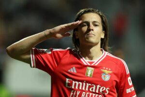Álvaro Carreras, lateral izquierdo español de 22 años. EFE/EPA/LUIS BRANCA/Archivo