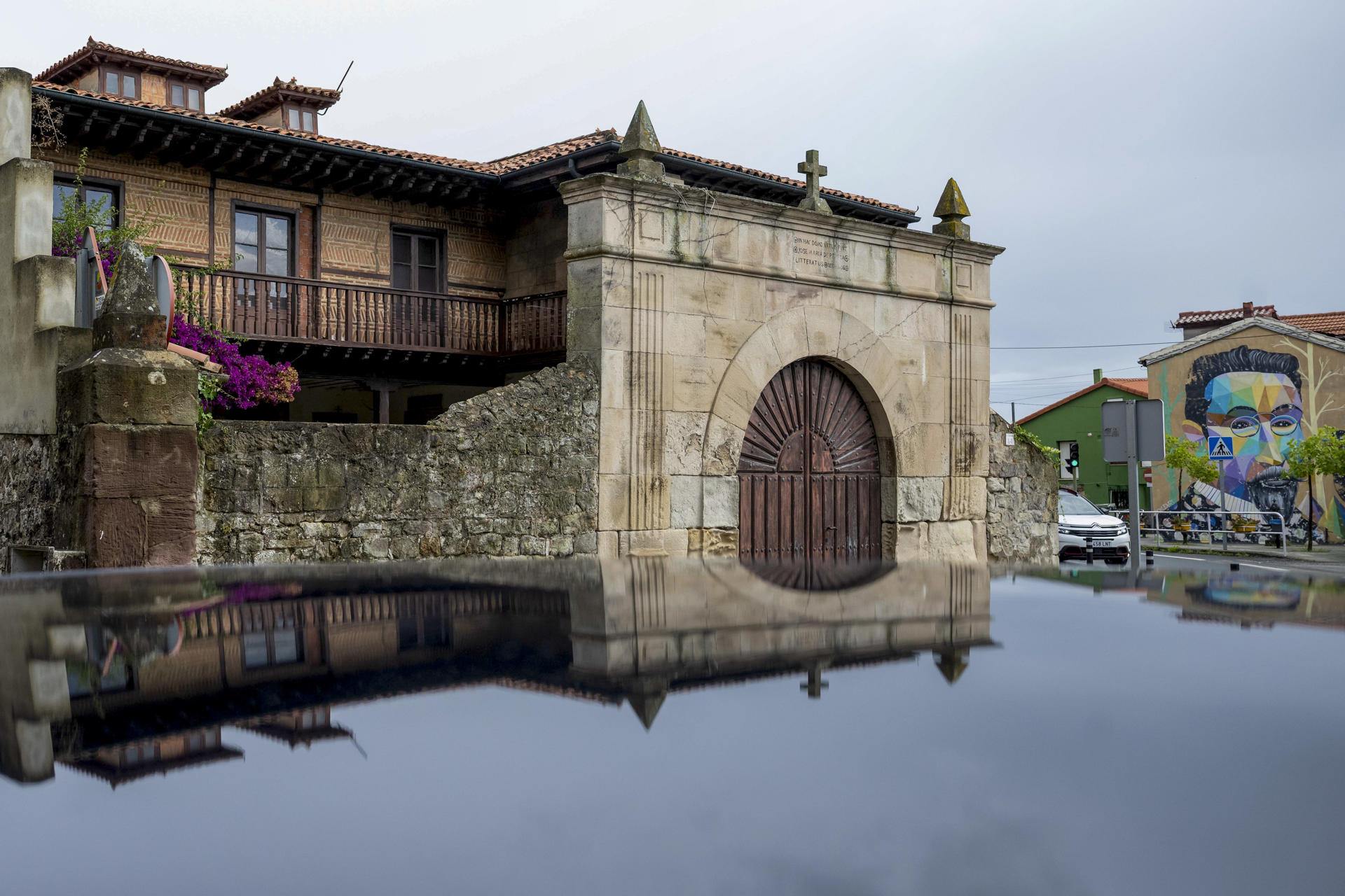 Vista de la casa natal de José María Pereda en la localidad cántabra de Polanco. EFE/ Pedro Puente Hoyos