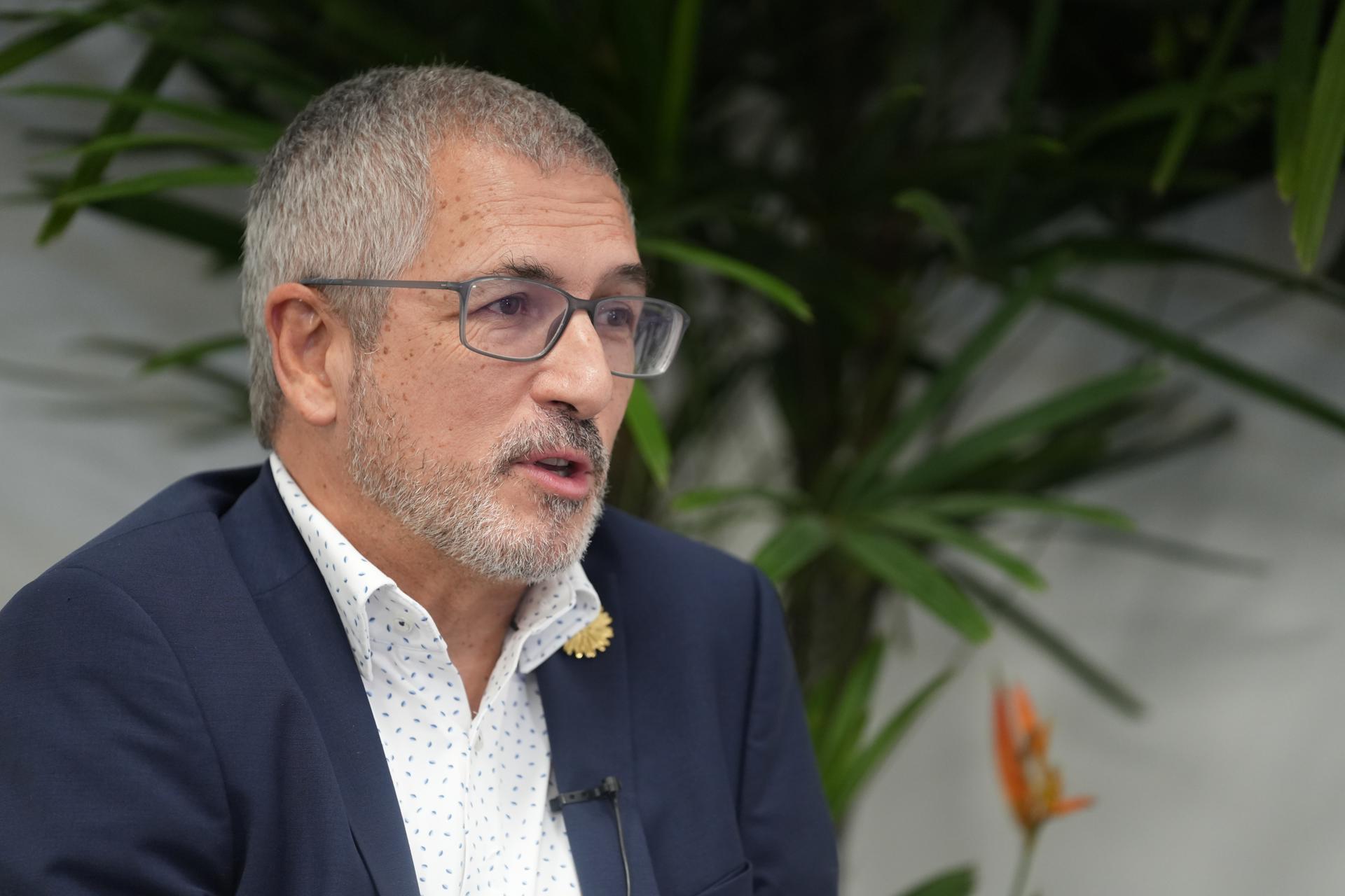 En la imagen de archivo, el secretario de Estado de Medio Ambiente de España, Hugo Morán. EFE/ Ernesto Guzmán