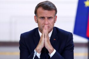 El presidente de Francia, Emmanuel Macron, en una foto de archivo. EFE/EPA/TOM NICHOLSON / POOL MAXPPP OUT