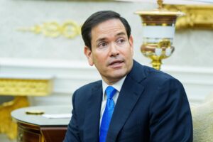 Foto de archivo del secretario de Estado de EE.UU., Marco Rubio. EFE/AARON SCHWARTZ / POOL