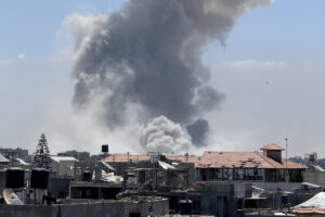 Foto de archivo de una vista general de la ciudad de Gaza. EFE/ Ahmad Awad