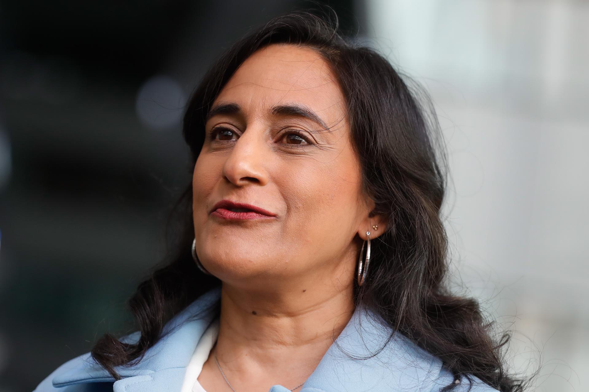Fotografía de archivo de la ministra canadiense de Asuntos Exteriores, Anita Anand, en Bruselas (Bélgica). EFE/Stephanie Lecocq