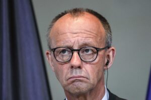 El canciller alemán, Friedrich Merz, en una imagen reciente. EFE/EPA/FILIP SINGER
