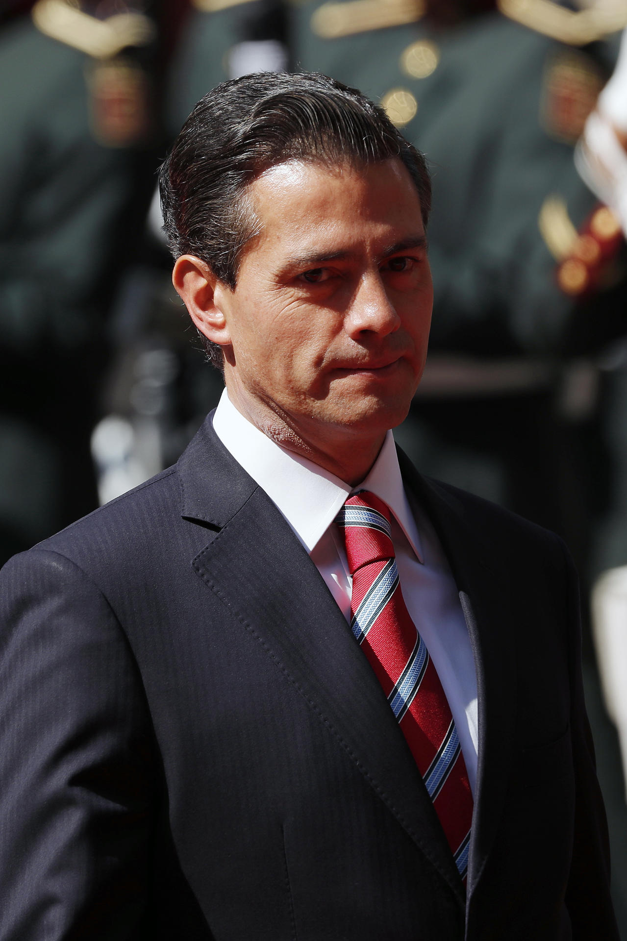 Fotografía de archivo del presidente de México Enrique Peña Nieto durante un acto protocolario en Ciudad de México (México). EFE/Jose Méndez/ARCHIVO