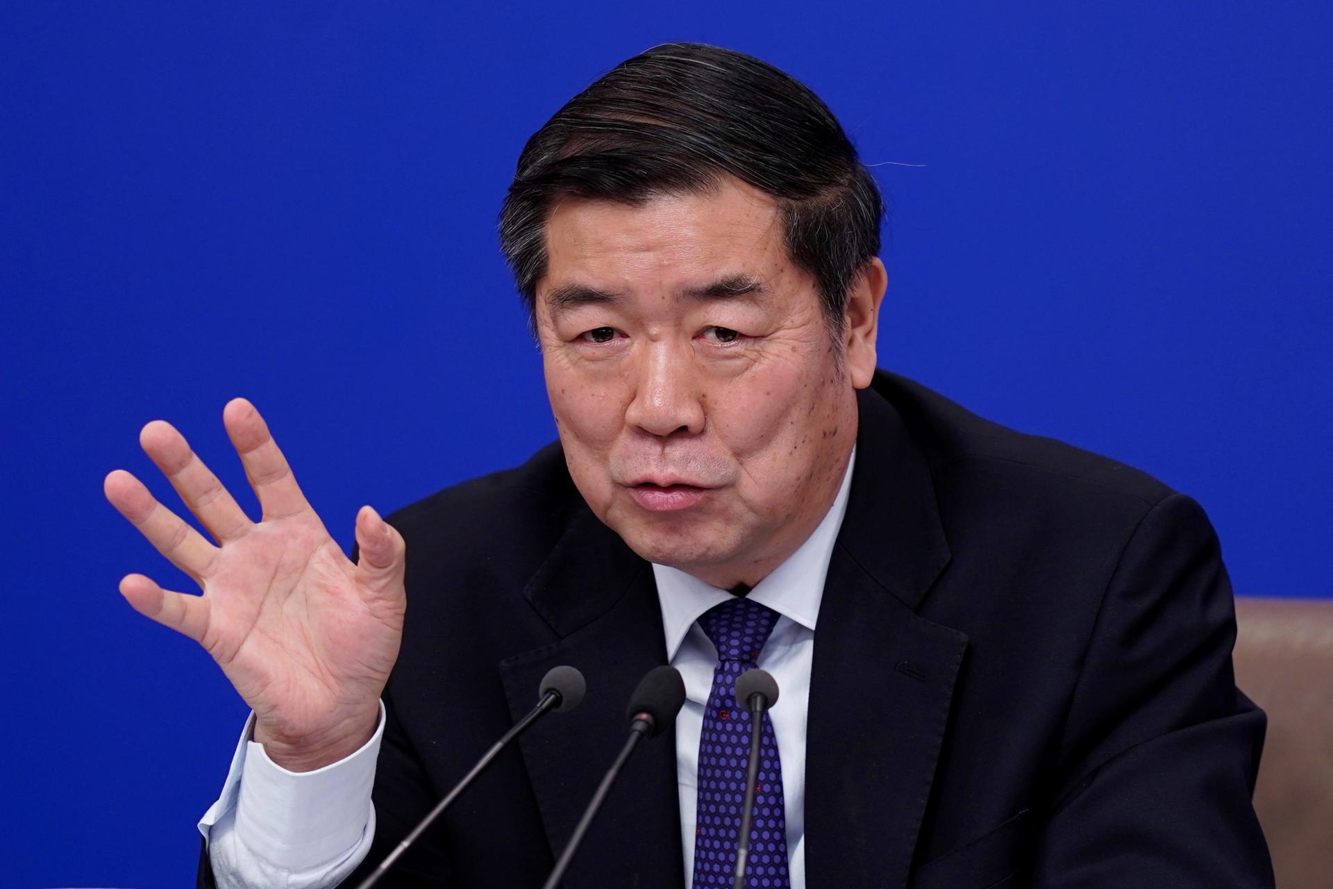 Imagen de archivo del viceprimer ministro chino, He Lifeng. EFE/Wu Hong