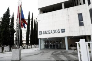 Vista del exterior de los Juzgados de Plaza Castilla . EFE/Mariscal
