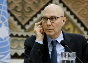 Fotografía de archivo del alto comisionado de la ONU para los derechos humanos, Volker Türk. EFE/EPA/Igor Kovalenko