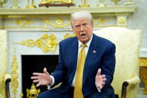 El presidente de Estados Unidos, Donald Trump. EFE/EPA/YURI GRIPAS / POOL