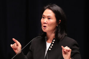Imagen de archivo de la peruana Keiko Fujimori. EFE/ Paolo Aguilar