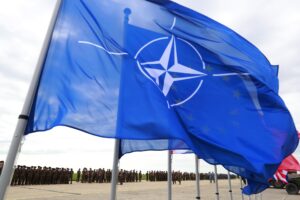 Foto archivo.  Bandera OTAN. EFE/EPA/ROBERT GHEMENT
