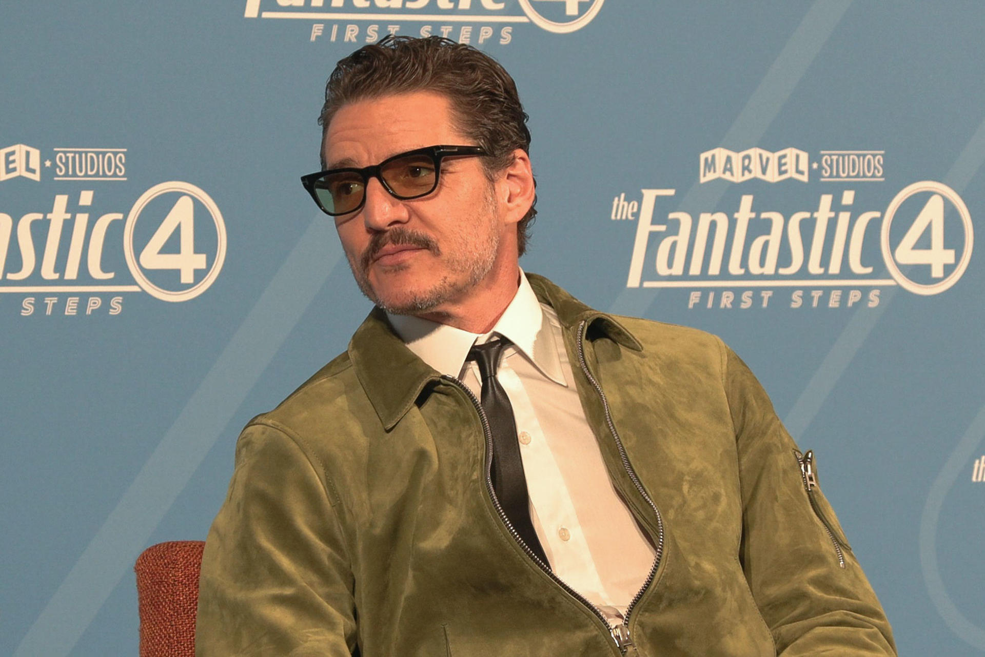 El actor chileno nacionalizado estadounidense Pedro Pascal durante la presentación de 'Los Cuatro Fantásticos: Primero pasos', en una fotografía de archivo. EFE/ Lucas Rubio Albizu