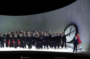 Imagen de una representación en el Teatro Real, cedida por el coliseo.
