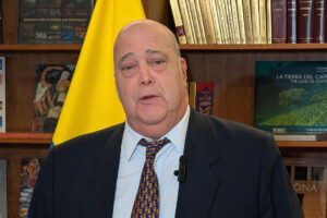 Fotografía de archivo del embajador colombiano en Estados Unidos, Daniel García-Peña. EFE/ Eduard Ribas
