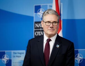 El primer ministro británico, Keir Starmer, durante la reciente cumbre de la OTAN en La Haya (Países Bajos). EFE/EPA/SEM VAN DER WAL