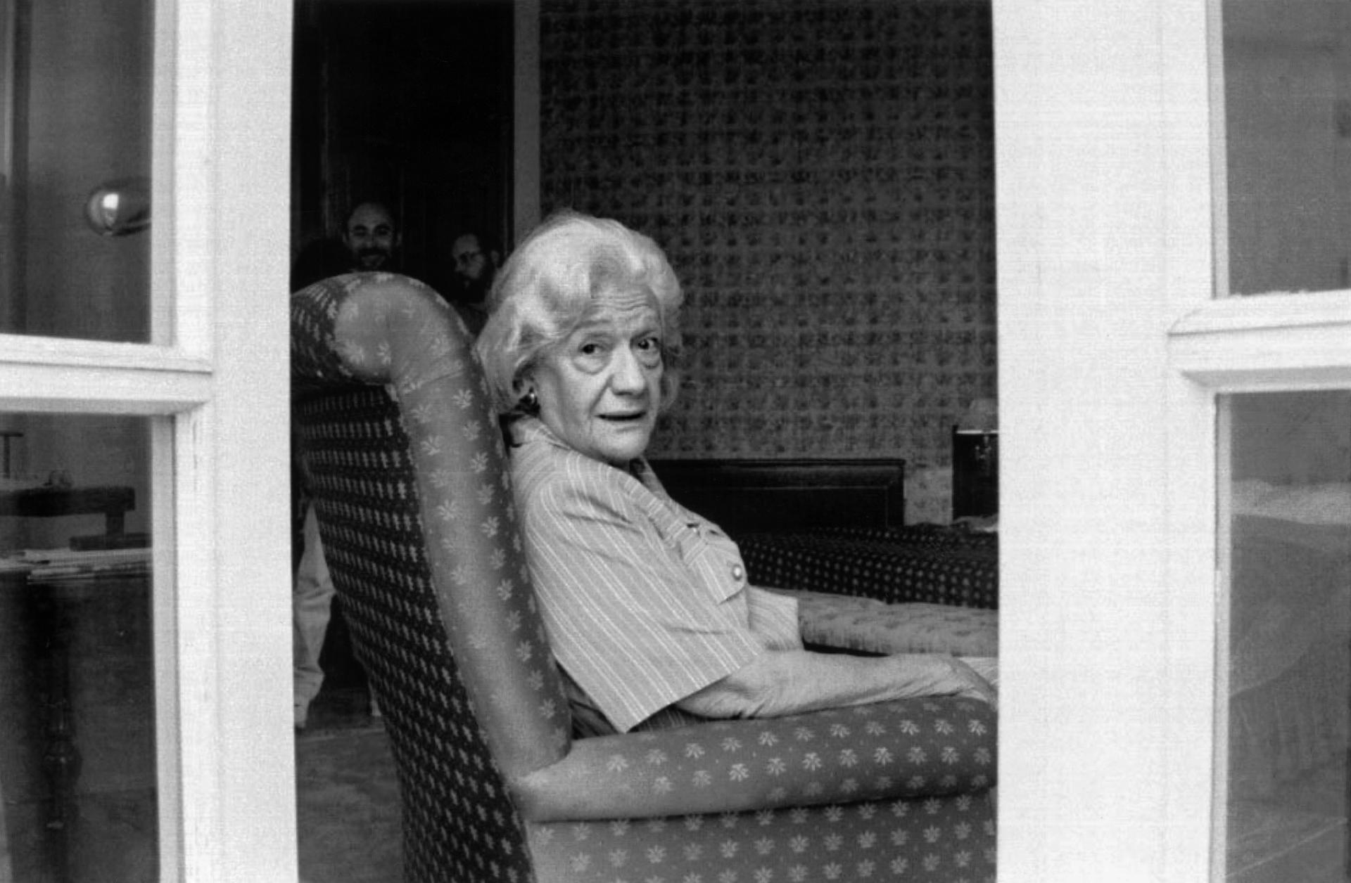 Imagen de archivo (05/08/1997).- La escritora Ana María Matute participó en los "Martes Literarios" de la Universidad Internacional Menéndez Pelayo (UIMP). EFE/Javier Cotera.
SPAIN LITERATURE ANA MARIA MATUTE: SANTANDER, 05/08/1997.- Spanish writer Ana Maria Matute is pictured during the 'Literary Tuesdays', at the Menendez Pelayo International University in Santander, northern Spain. EFE/Javier Cotera/fs