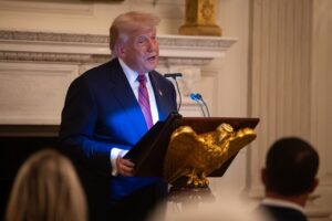 Fotografía de archivo del presidente de EE.UU., Donald Trump. EFE/EPA/FRANCIS CHUNG / POOL