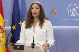 La portavoz del PP en el Congreso, Ester Muñoz. EFE/ J.P.Gandul