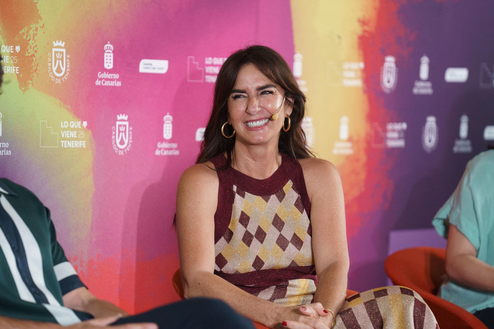 La actriz Belén López durante la presentación de la película "El Coleccionista" en el Festival "Lo que viene" que se celebra en Tenerife.EFE/Ramón de la Rocha