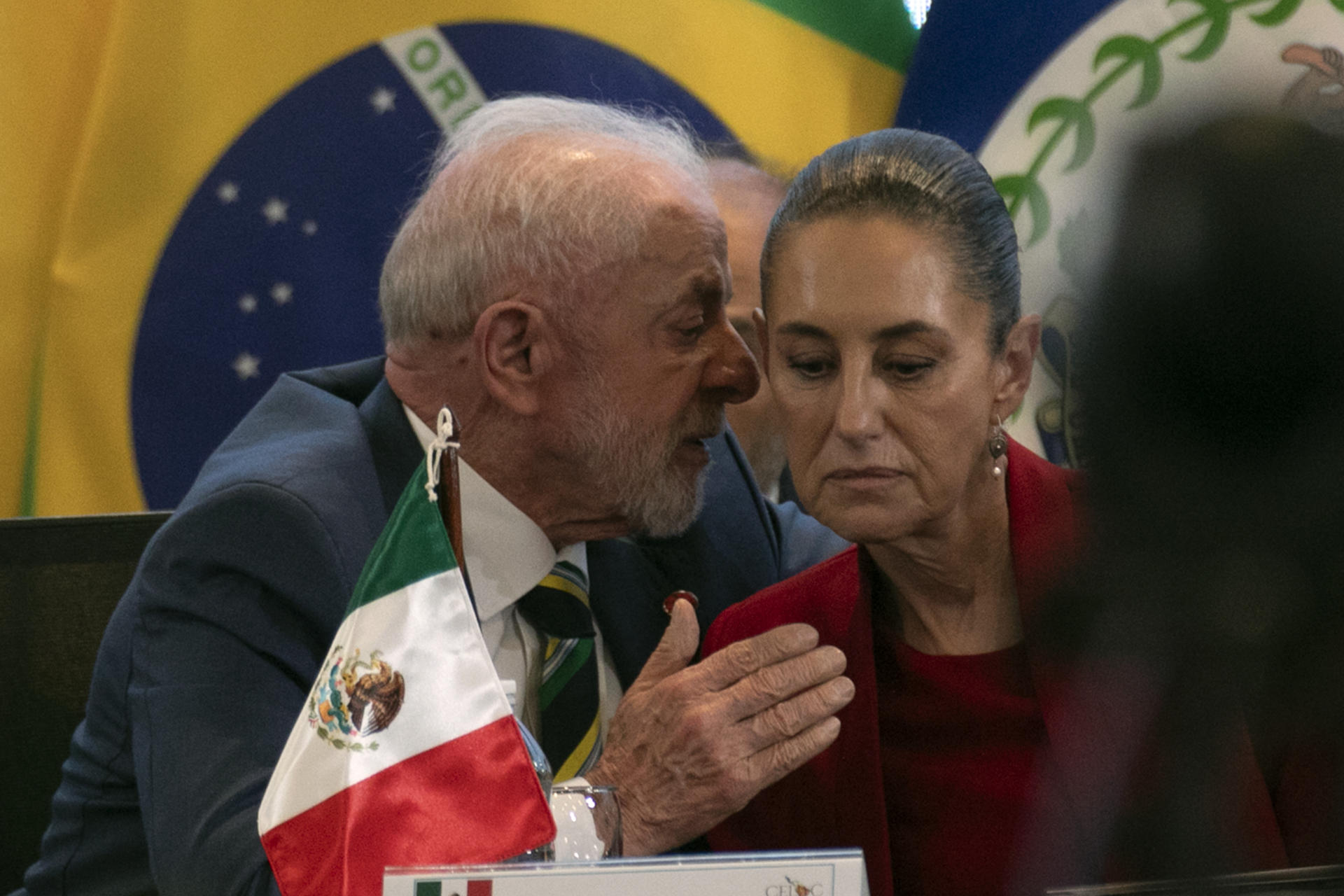 El presidente de Brasil, Luiz Inácio Lula da Silva, y la presidenta de México, Claudia Sheinbaum, en una foto de archivo. EFE/ Str