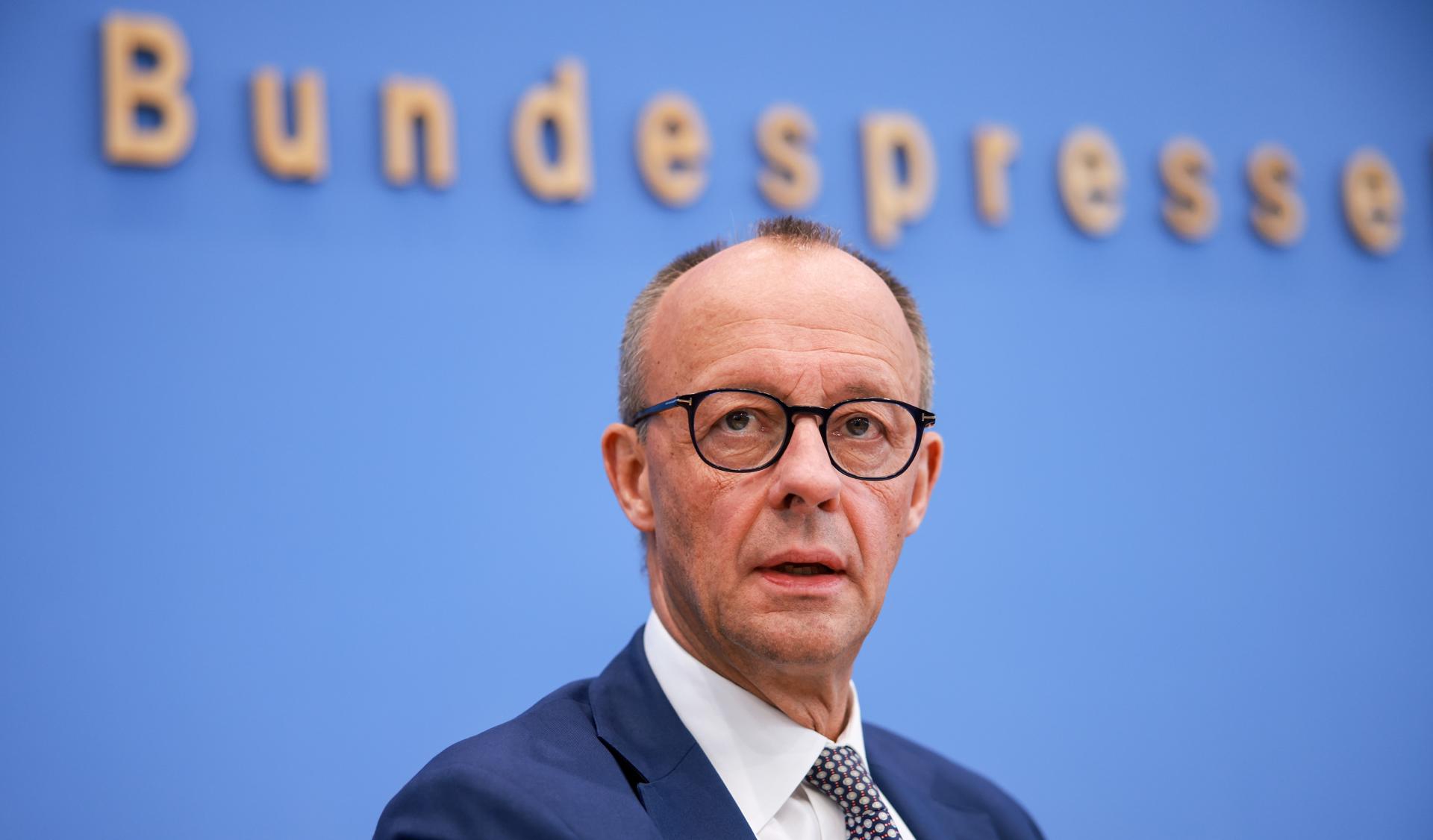Foto de archivo del canciller alemán Friedrich Merz. EFE/CLEMENS BILAN