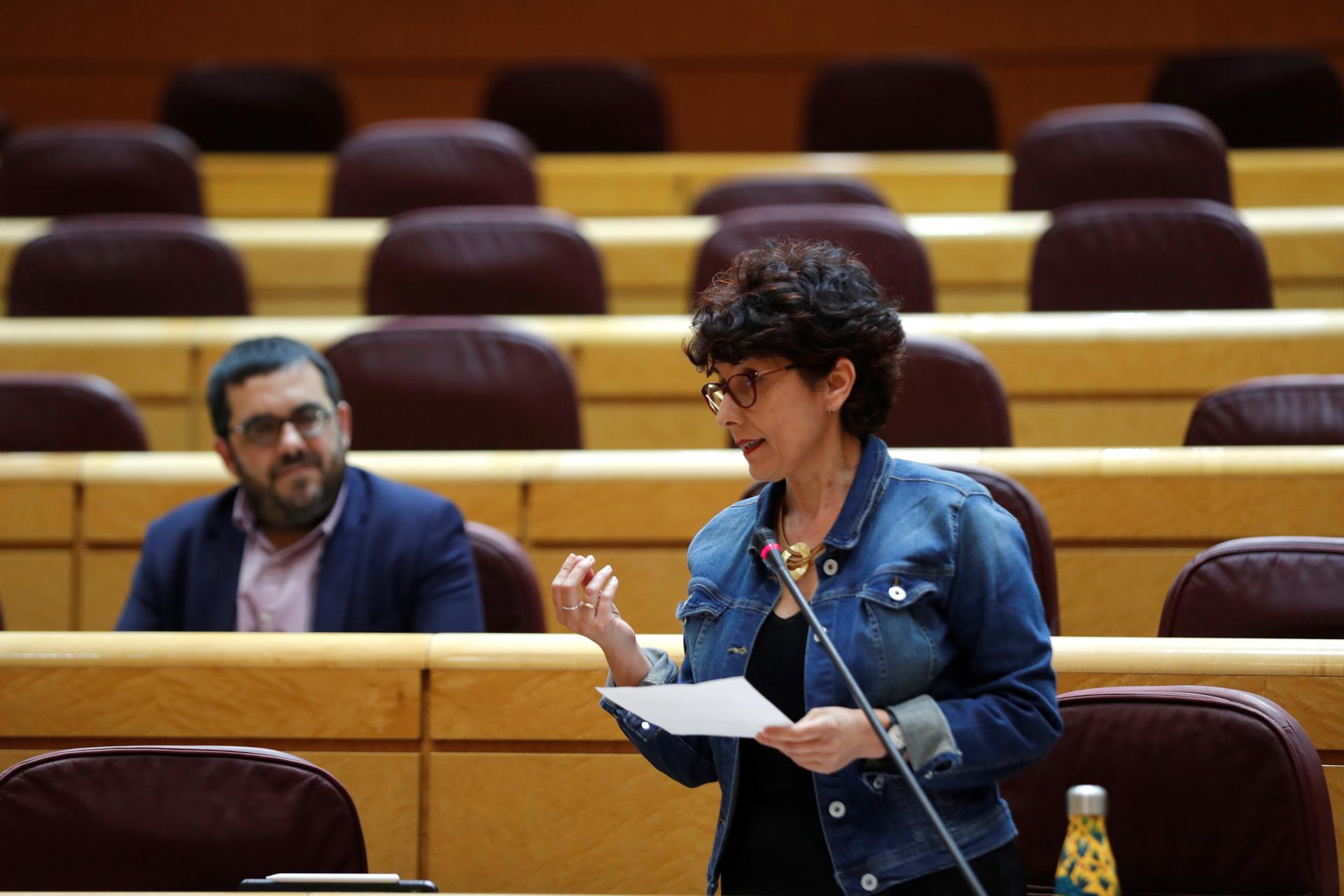 En la imagen, María Isabel Vaquero. EFE/ Emilio Naranjo