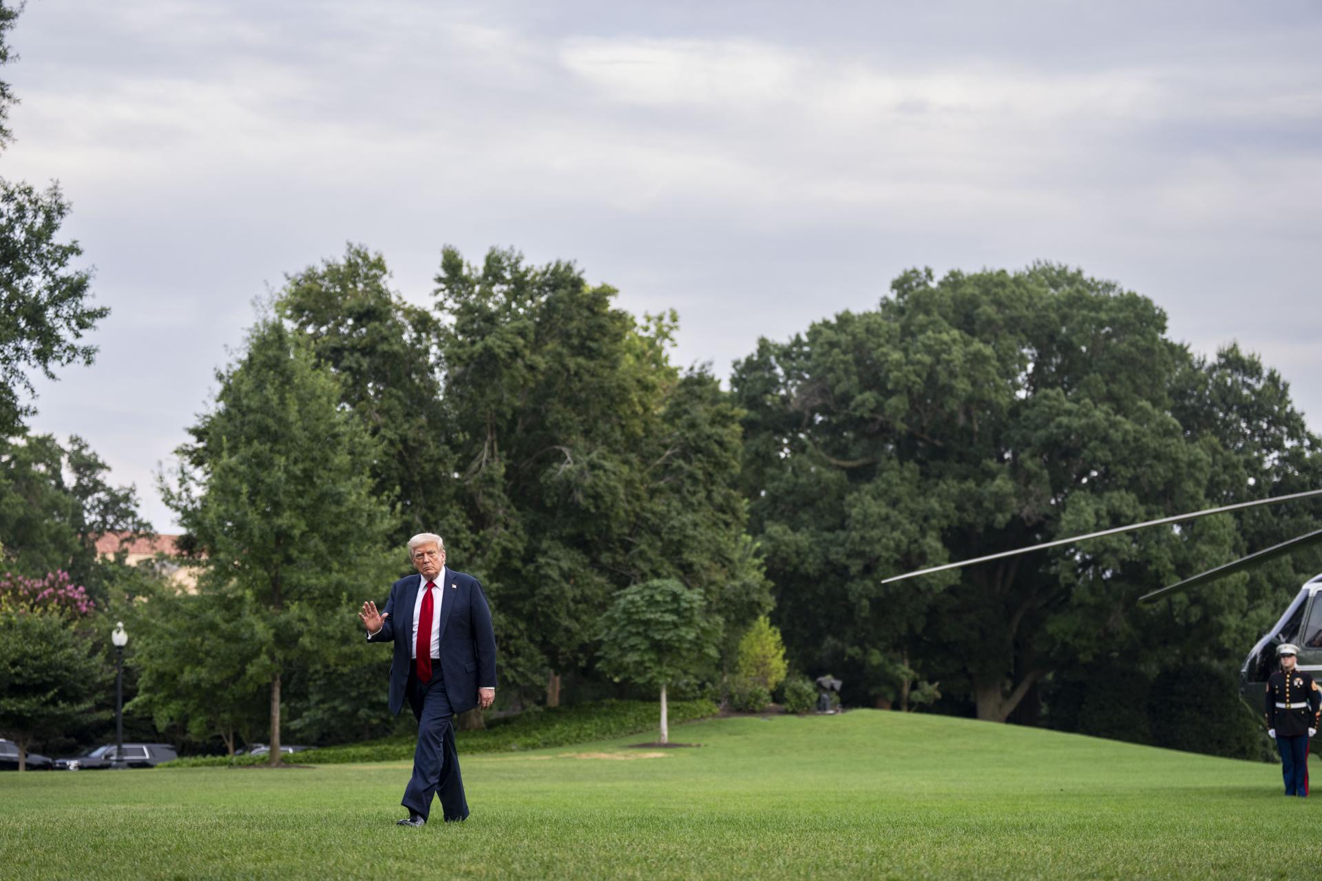 El presidente de Estados Unidos, Donald Trump. EFE/Bonnie Cash