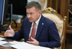 El ministro de Transportes de Rusia, Román Starovoit, hallado muerto este lunes en Moscú, horas después de ser cesado en su puesto. EFE/EPA/GAVRIIL GRIGOROV/SPUTNIK/KREMLIN / POOL MANDATORY CREDIT