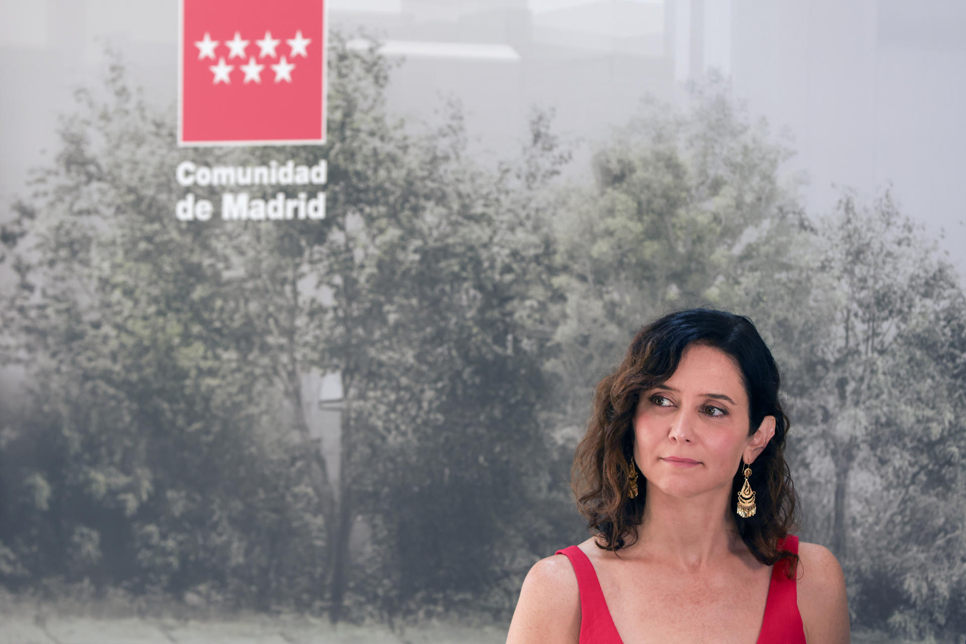 La presidenta de la Comunidad de Madrid, Isabel Díaz Ayuso, en un acto el pasado lunes. EFE/ Pablo R.Seco