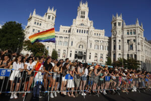 MADRID.- Imagen de archivo del desfile del Orgullo en 2023 en las calles de Madrid. EFE / Mariscal.