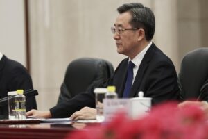 Foto de archivo del viceprimer ministro chino Ding Xuexiang. EFE/FLORENCE LO / POOL
