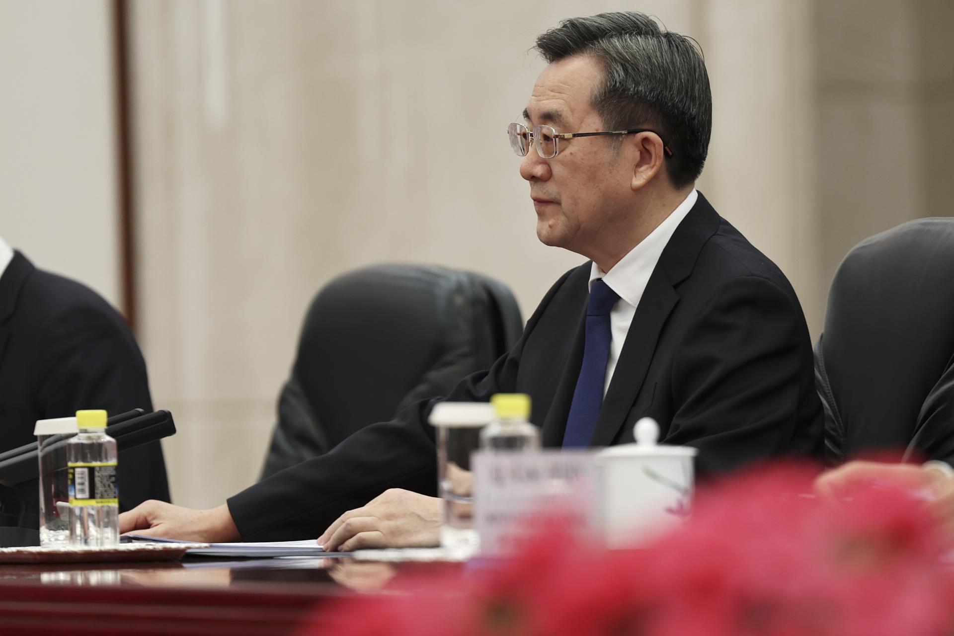 Foto de archivo del viceprimer ministro chino Ding Xuexiang. EFE/FLORENCE LO / POOL