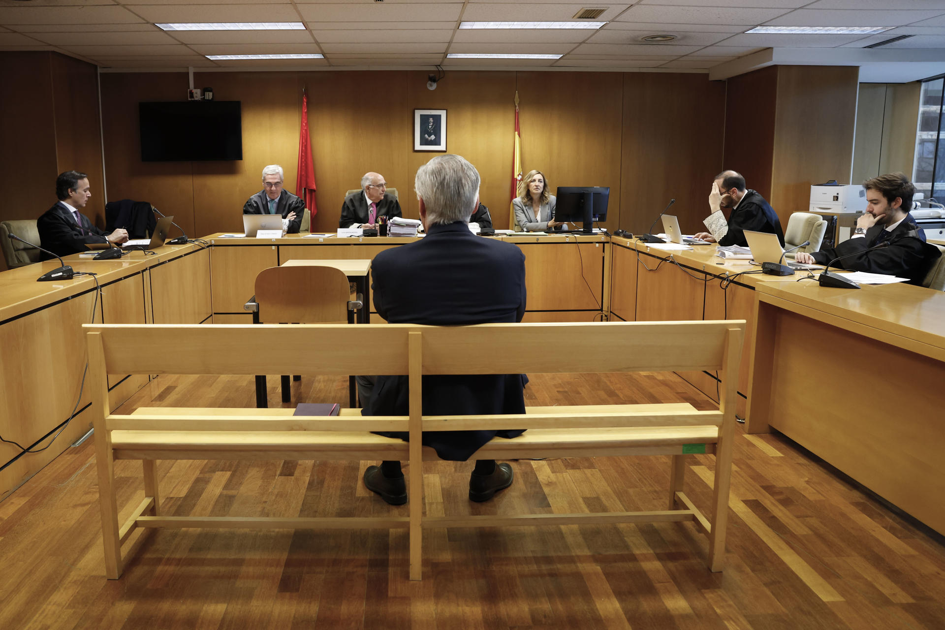 Juicio en la Audiencia Provincial de Madrid. EFE/JJ Guillén